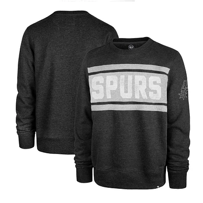 Chandail à enfiler San Antonio Spurs Tribeca Emerson '47 noir chiné pour hommes