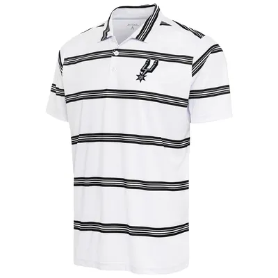 Lids San Antonio Spurs Levelwear Exert Insignia Core Polo Shirt - Black