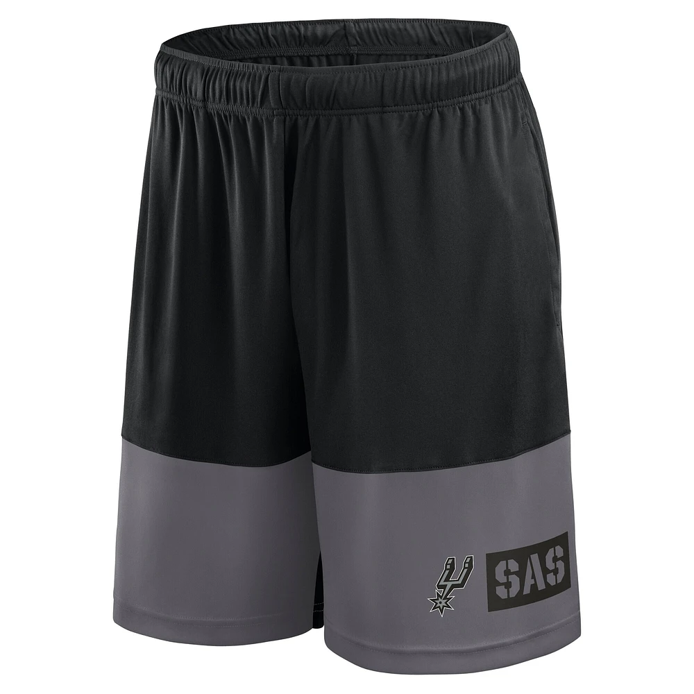 Short noir Best of the des San Antonio Spurs pour homme