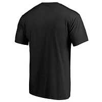 T-shirt noir avec logo de l'équipe principale des San Antonio Spurs Fanatics pour hommes