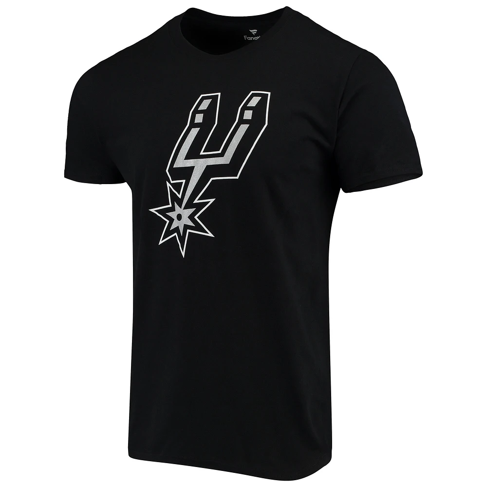 T-shirt noir avec nom et numéro de meneur jeu l'équipe Fanatics LaMarcus Aldridge des San Antonio Spurs pour hommes