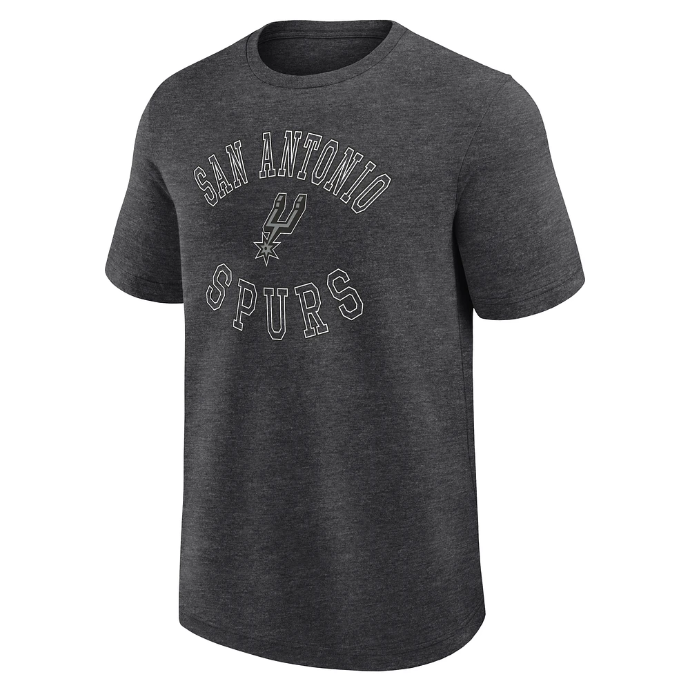 T-shirt Heather Charcoal pour homme San Antonio Spurs Success