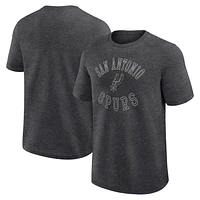 T-shirt Heather Charcoal pour homme San Antonio Spurs Success