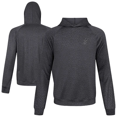 Men's Levelwear Black San Antonio Spurs Challenger Pullover Hoodie