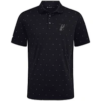 Polo Vision noir Levelwear pour homme des San Antonio Spurs