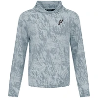 Men's Levelwear Gray San Antonio Spurs Platform Pullover Hoodie