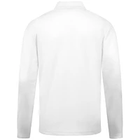Men's Levelwear White San Antonio Spurs Heron Quarter-Zip Top
