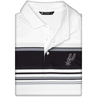 Polo blanc Levelwear Onward des San Antonio Spurs pour homme
