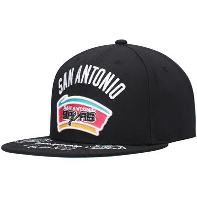 San Antonio Spurs Mitchell & Ness Hardwood Classics Tonal Snapback