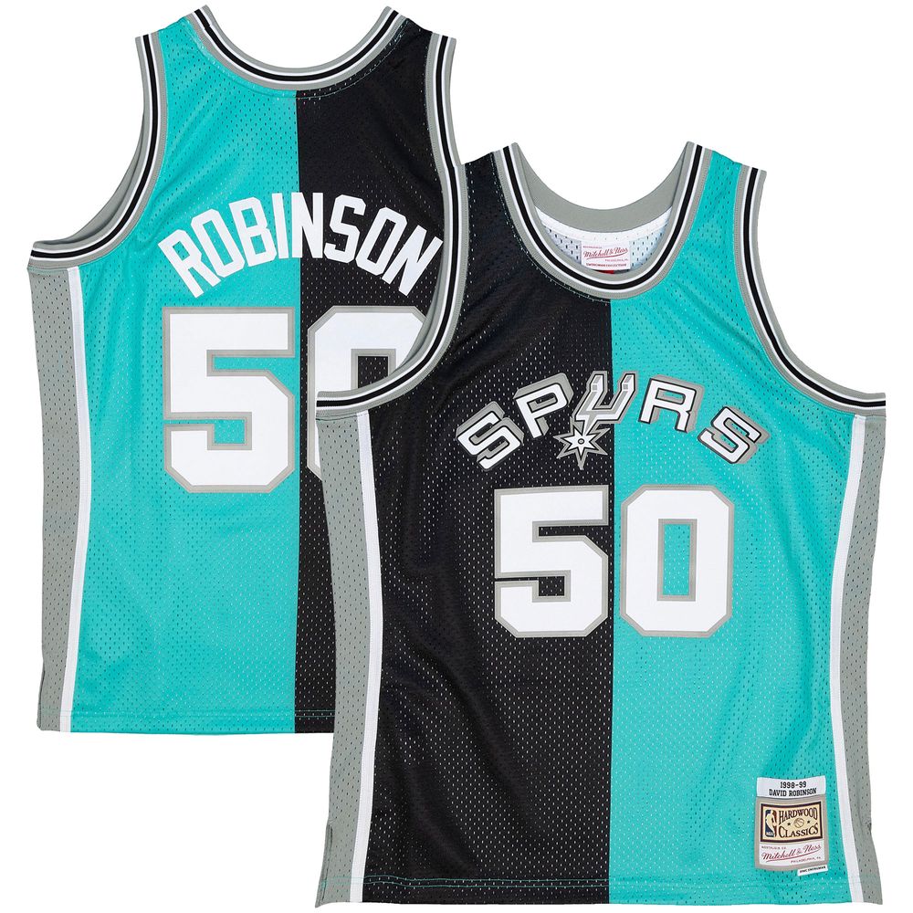Mitchell & Ness David Robinson 1998-99 San Antonio Spurs Black Swingman Jersey