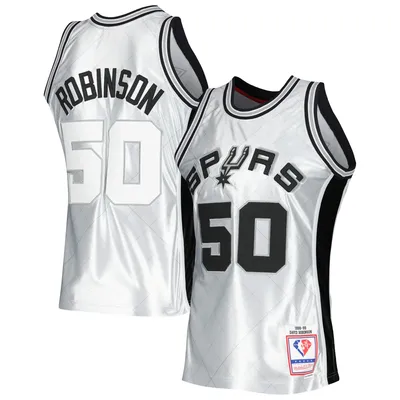 Men's Mitchell & Ness George Gervin Black San Antonio Spurs 1977-78  Hardwood Classics Swingman Player Jersey