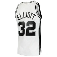 Maillot Swingman Mitchell & Ness Sean Elliott San Antonio Spurs 1998/99 Hardwood Classics blanc pour hommes