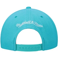 Men's Mitchell & Ness Teal San Antonio Spurs Hardwood Classics Team Ground 2.0 Snapback Hat
