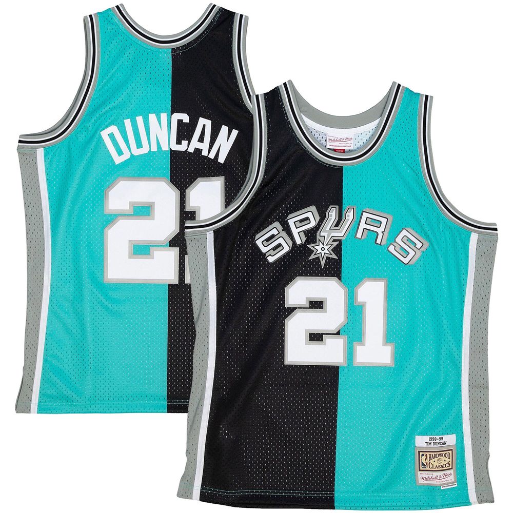  Tim Duncan San Antonio Spurs Mitchell and Ness Men's