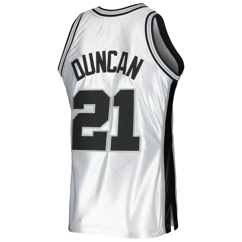 MITCHELL AND NESS Tim Duncan San Antonio Spurs 1998-99 Hardwood