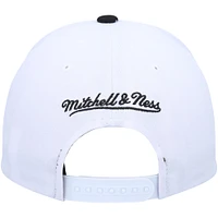 Casquette San Antonio Spurs Hardwood Classics Core 2-Tone 2.0 Pro Snapback Mitchell & Ness pour homme, blanc/noir