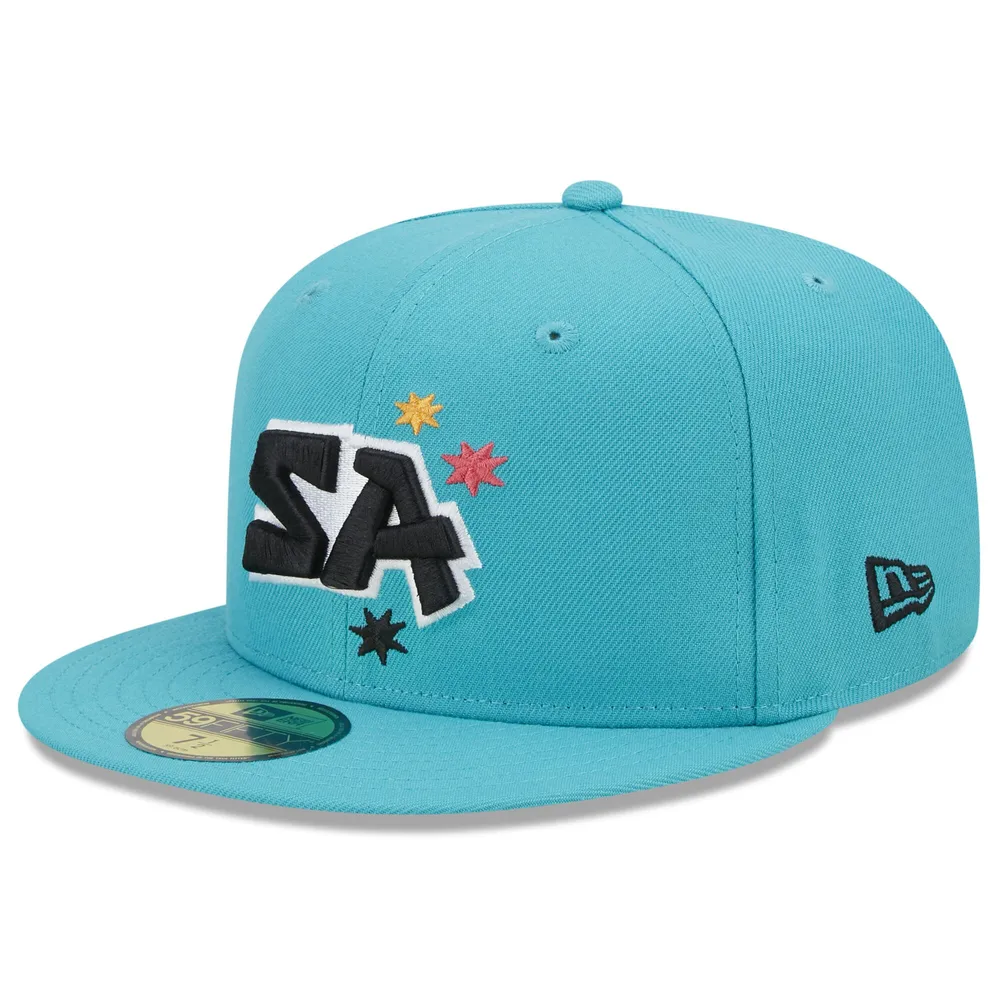 New Era Miami Marlins Teal Orange Two Tone Edition 59Fifty Fitted Hat