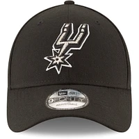 Men's New Era Black San Antonio Spurs Official The League 9FORTY Adjustable Hat