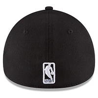 Men's New Era Black San Antonio Spurs Team Classic 39THIRTY Flex Hat