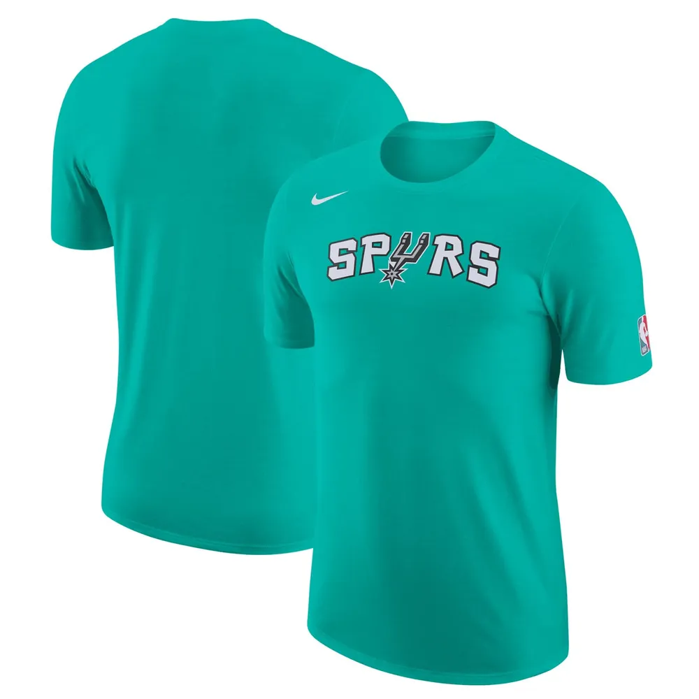 Nike Youth 2022-23 City Edition San Antonio Spurs Green Warm-Up T-Shirt