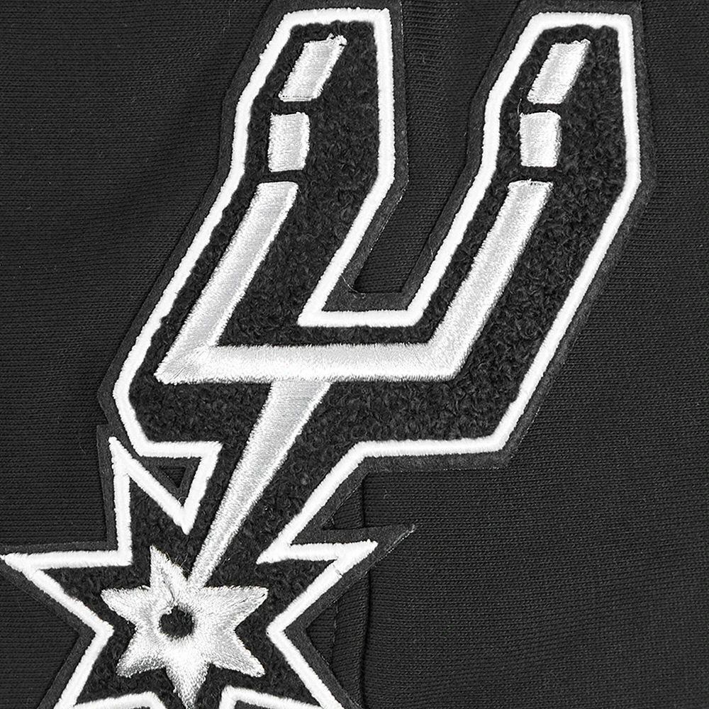 Men's Pro Standard Black San Antonio Spurs Area Code Pullover Hoodie