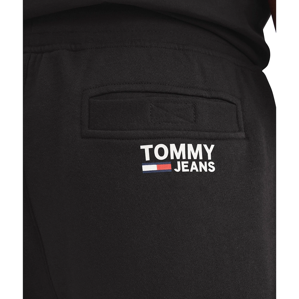 Tommy Jeans Homme Noir San Antonio Spurs Carl Bi-Blend Fleece Jogger Pants