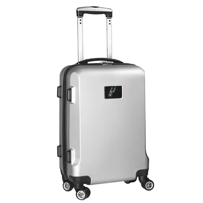 San Antonio Spurs MOJO 21" 8-Wheel Hardcase Spinner Carry-On Luggage - Silver