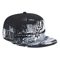 New Era Black San Antonio Spurs Tip-Off 9FIFTY Snapback Hat