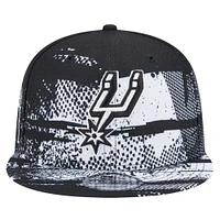 New Era Black San Antonio Spurs Tip-Off 9FIFTY Snapback Hat