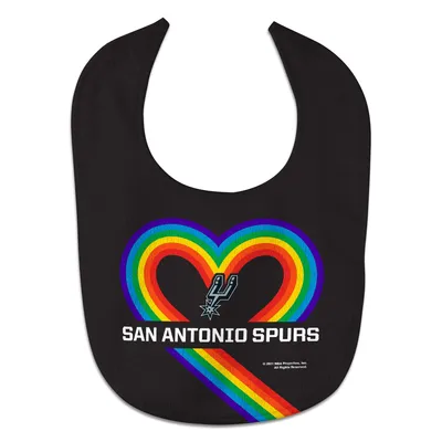 San Antonio Spurs WinCraft Newborn & Infant Rainbow Baby Bib