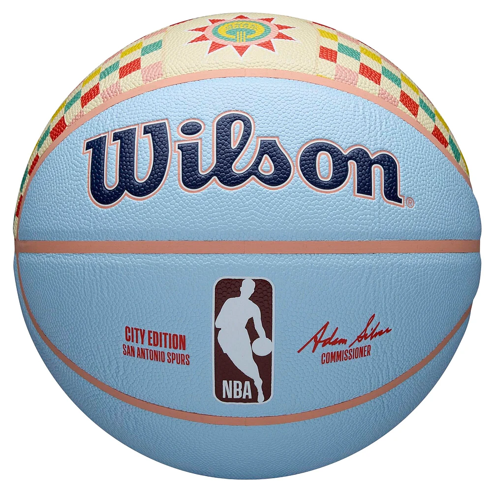 Ballon de basket-ball de collection San Antonio Spurs 2024-25 City Edition