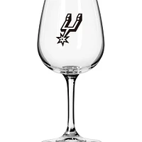 Verre à vin à pied avec logo des San Antonio Spurs, 12 oz