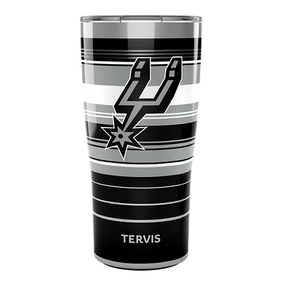 Tervis San Antonio Spurs 20oz. Gobelet en acier inoxydable à rayures Hype