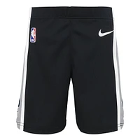 Toddler Nike Black San Antonio Spurs Icon Replica Shorts