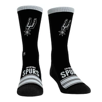 Unisex Rock Em Socks San Antonio Spurs Gametime Stripe Crew