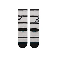 Unisex  Stance San Antonio Spurs Prep Stripe Crew Sock