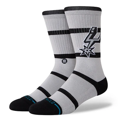 Chaussettes unisexes Stance San Antonio Spurs Prep Stripe Crew