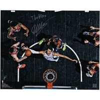 Victor Wembanyama San Antonio Spurs Autographed 16" x 20" Rebound vs. Washington Wizards Photograph with "The Alien" Inscription