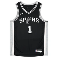 Victor Wembanyama San Antonio Spurs Autographed Nike Icon Swingman Jersey