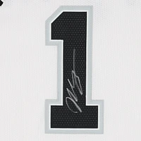 Victor Wembanyama San Antonio Spurs Autographed Nike White Association Edition Authentic Jersey with Sponsor Patch
