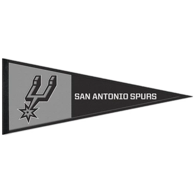 WinCraft San Antonio Spurs Fanion en laine avec logo principal 33 x 81 cm