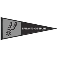 WinCraft San Antonio Spurs 13" x 32" Wool Primary Logo Pennant