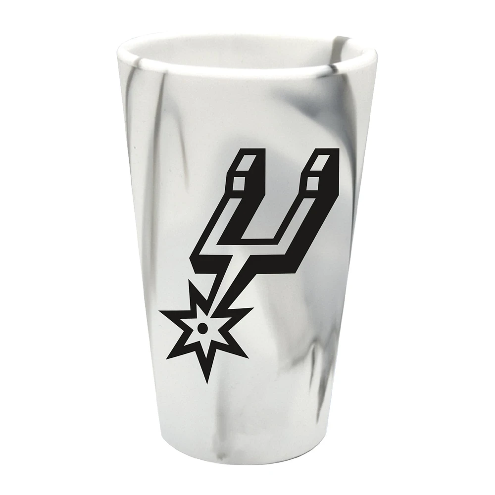 WinCraft San Antonio Spurs 16oz. Fashion Silicone Pint Glass