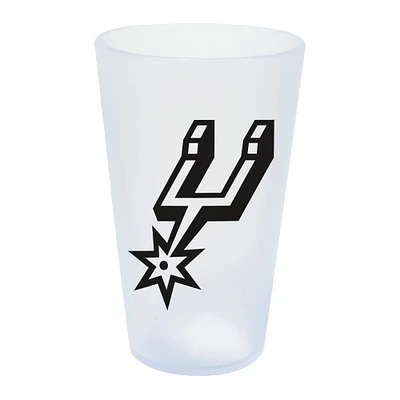 WinCraft San Antonio Spurs 16oz. Verre à pinte en silicone Icicle