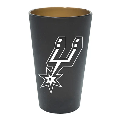 WinCraft San Antonio Spurs 16oz. Verre à pinte en silicone couleur équipe