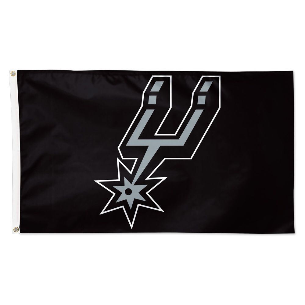 WinCraft San Antonio Spurs 3' x 5' Primary Logo Single-Sided - Flag