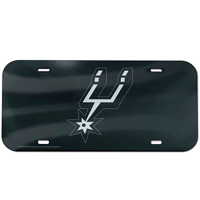 San Antonio Spurs WinCraft Crystal Mirror License Plate