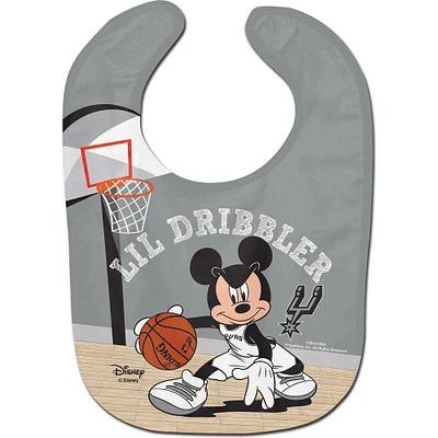 WinCraft San Antonio Spurs Disney Mickey All Pro Baby Bib