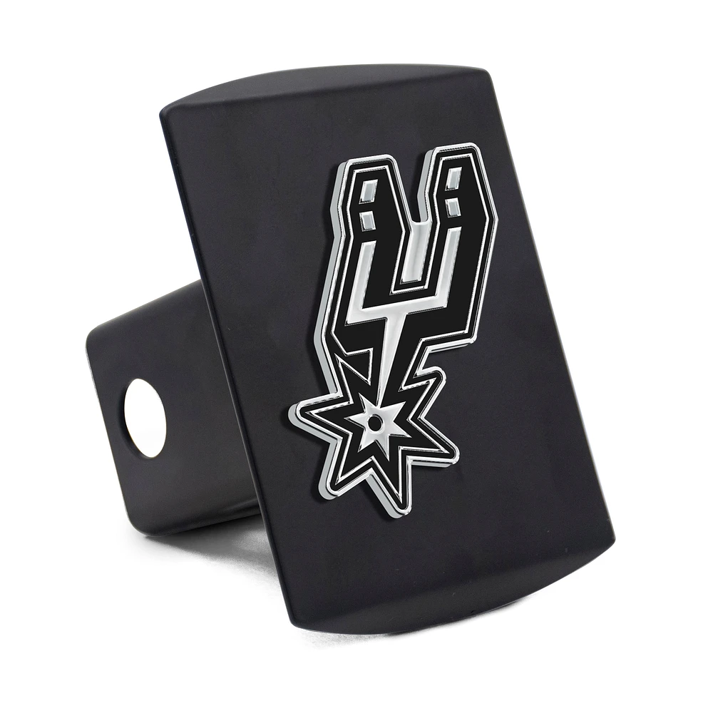 Housse d'attelage WinCraft San Antonio Spurs en métal chromé de qualité supérieure