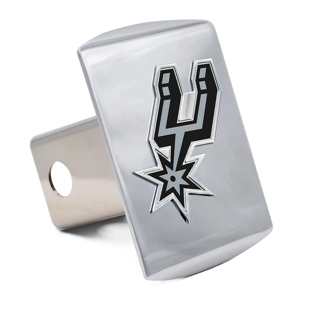 WinCraft San Antonio Spurs Premium Metal Hitch Cover